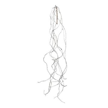 Branche décorative Mélèze ZALMET, suspendu, givré, blanc, 135cm Branche décorative Mélèze ZALMET, suspendu, givré, blanc, 135cm