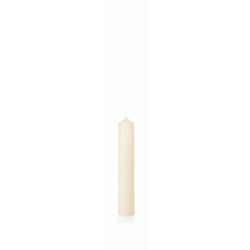 Bougie décorative de cheminée FRANZISKA, ivoire, 30cm, Ø5cm, 64h - Fabriquée en Allemagne Bougie décorative de cheminée FRANZISKA, ivoire, 30cm, Ø5cm, 64h - Fabriquée en Allemagne