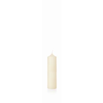Bougie décorative de cheminée FRANZISKA, ivoire, 25cm, Ø7cm, 96h - Fabriquée en Allemagne Bougie décorative de cheminée FRANZISKA, ivoire, 25cm, Ø7cm, 96h - Fabriquée en Allemagne