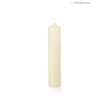 Bougie décorative d'autel NADEGE en cérésine à 100 %, blanche, 25cm, Ø8cm, 106h - Fabriquée en Allemagne Bougie décorative d'autel NADEGE en cérésine à 100 %, blanche, 25cm, Ø8cm, 106h - Fabriquée en Allemagne
