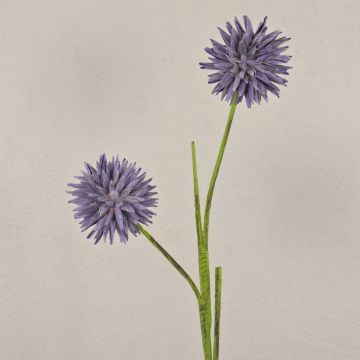 Mousse synthétique, branche d'Allium artificielle CHIRARA, lilas, 90cm, Ø10cm