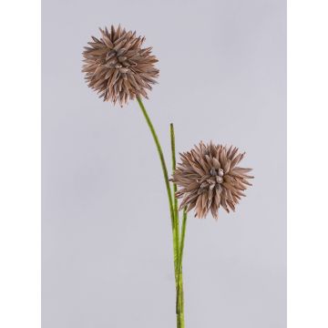 Branche d'allium artificielle en mousse synthétique CHIRARA, marron, 90cm, Ø10cm Branche d'allium artificielle en mousse synthétique CHIRARA, marron, 90cm, Ø10cm