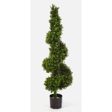 Arbre artificiel en buis en spirale TOM, large, 135cm Arbre artificiel en buis en spirale TOM, large, 135cm