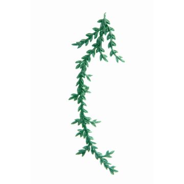 Décoration en cire « Branche » FERIDE, vert foncé, 16,5 x 5,8 cm Décoration en cire « Branche » FERIDE, vert foncé, 16,5 x 5,8 cm