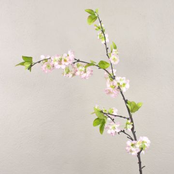 Branche décorative de cerisier en fleurs VALESKA, rose, 105cm