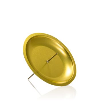 Pique-bougies en métal KRISTOFFER pour couronne de l'Avent, pour bougies d'environ Ø 6 cm, doré, 10 cm, Ø 12 cm Pique-bougies en métal KRISTOFFER pour couronne de l'Avent, pour bougies d'environ Ø 6 cm, doré, 10 cm, Ø 12 cm