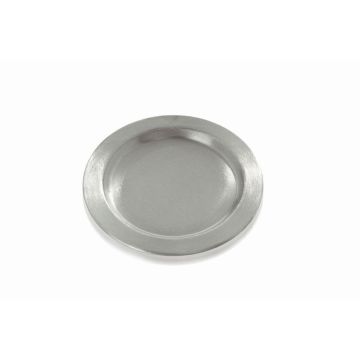 Porte-bougie rond GREGORIA en métal, pour bougies de Ø 7 à 8 cm, argenté, Ø 11,5 cm Porte-bougie rond GREGORIA en métal, pour bougies de Ø 7 à 8 cm, argenté, Ø 11,5 cm