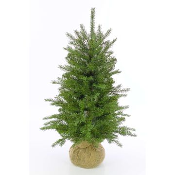 Sapin de Noël artificiel WELLINGTON, sac en jute, LED, 90cm, Ø65cm Sapin de Noël artificiel WELLINGTON, sac en jute, LED, 90cm, Ø65cm