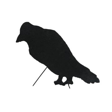 Décoration d'Halloween : silhouette de corbeau « SPOOKY CROW », noir, 63 cm Décoration d'Halloween : silhouette de corbeau « SPOOKY CROW », noir, 63 cm