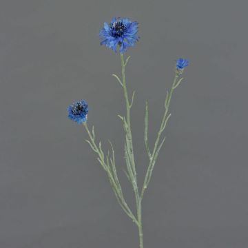 Fleur artificielle de Bleuet KELSIE, bleu, 70cm, Ø4cm