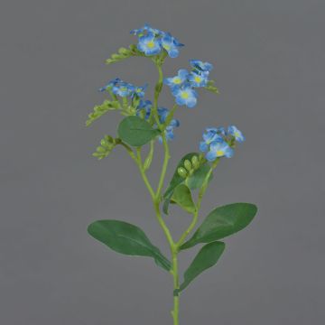 Fleur artificielle Myosotis ESTHER, bleu clair, 35cm, Ø2cm