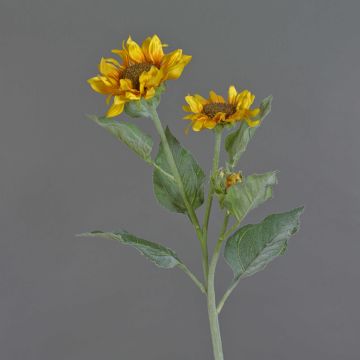 Fleur artificielle tournesol LUPITA, jaune, 85cm, Ø12-15cm