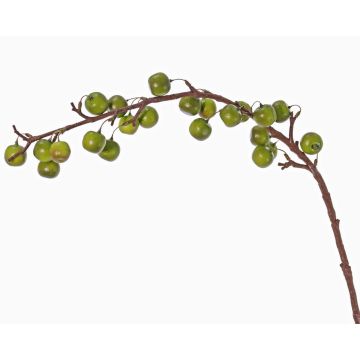 Branche de pommier décorative BORIAN avec fruits, vert, 95cm Branche de pommier décorative BORIAN avec fruits, vert, 95cm
