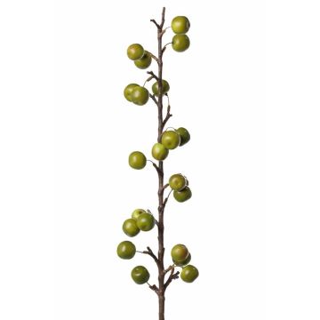 Branche de pommier décorative BORIAN avec fruits, vert, 95cm Branche de pommier décorative BORIAN avec fruits, vert, 95cm