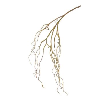 Branche décorative de saule pleureur TALLY, vert-marron, 105cm Branche décorative de saule pleureur TALLY, vert-marron, 105cm