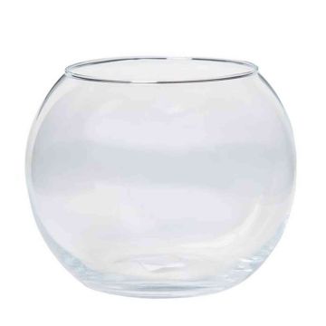 Verre à bougie TOBI OCEAN, boule/rond, transparent, 15cm, Ø11,5cm/Ø16cm