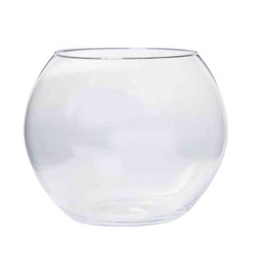 Verre à bougie TOBI OCEAN, boule/rond, transparent, 24cm, Ø18cm/Ø26cm