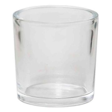 Lanterne JOHN OCEAN, cylindre/rond, transparent, 12cm, Ø12cm