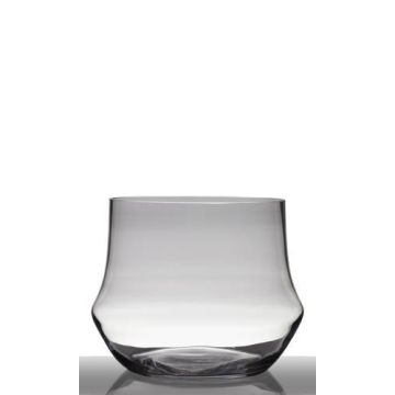 Bougeoir de table SHANE, cône/rond, transparent, 25cm, Ø32cm Bougeoir de table SHANE, cône/rond, transparent, 25cm, Ø32cm