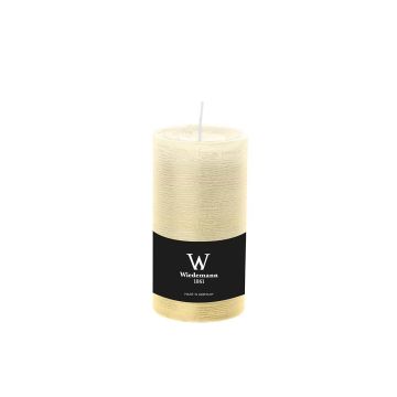 Bougie pilier / bougie en cire AURORA, crème, 13cm, Ø6,8cm, 54h - Made in Germany Bougie pilier / bougie en cire AURORA, crème, 13cm, Ø6,8cm, 54h - Made in Germany