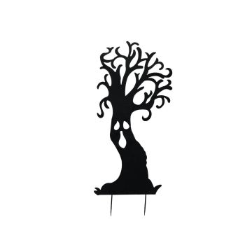 Halloween Dekoration Silhouette Baum SPOOKY TREE, Metall, schwarz, 150cm Halloween Dekoration Silhouette Baum SPOOKY TREE, Metall, schwarz, 150cm