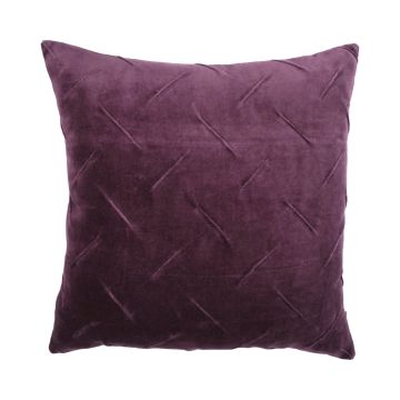 Coussin décoratif AKONA, aubergine, 45x45cm Coussin décoratif AKONA, aubergine, 45x45cm