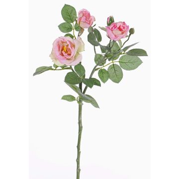 Rose artificielle CORALEE, rose, 50cm, Ø3-7cm Rose artificielle CORALEE, rose, 50cm, Ø3-7cm