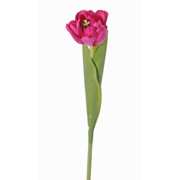 Fausse tulipe ROMANA, fuchsia, 45cm, Ø6cm