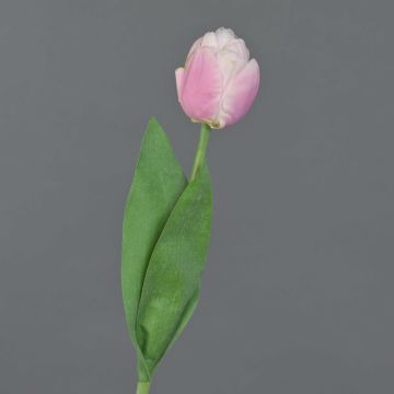 Fausse tulipe ROMANA, rose, 45cm, Ø6cm