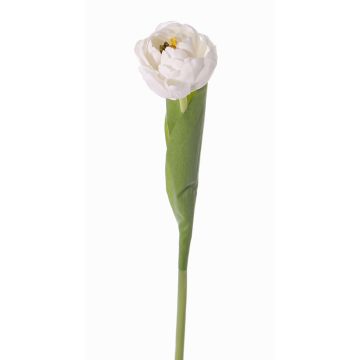 Fausse tulipe ROMANA, blanc, 45cm, Ø6cm