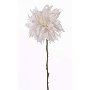 Dahlia décoratif SMILA, crème, 55cm, Ø12cm
