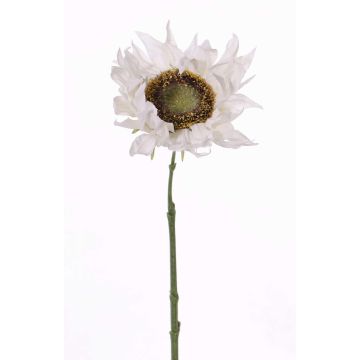 Tournesol artificiel JANIKA, blanc, 60cm, Ø13cm Tournesol artificiel JANIKA, blanc, 60cm, Ø13cm