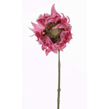 Tournesol artificiel JANIKA, rose, 60cm, Ø13cm Tournesol artificiel JANIKA, rose, 60cm, Ø13cm