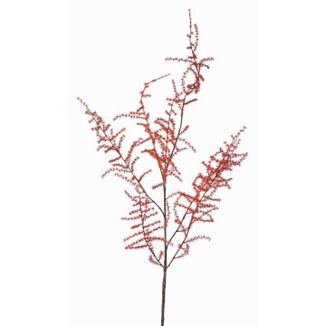 Barnche artificielle d'Asparagus acutifolius JOCHEN, orange, 130cm Barnche artificielle d'Asparagus acutifolius JOCHEN, orange, 130cm