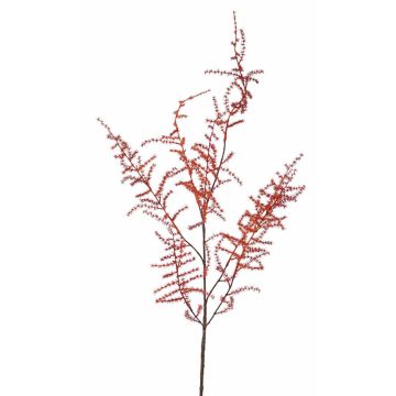 Barnche artificielle d'Asparagus acutifolius JOCHEN, orange, 130cm Barnche artificielle d'Asparagus acutifolius JOCHEN, orange, 130cm