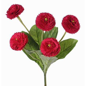 Marguerite artificielle HEIKE à piquer, fuchsia, 25cm, Ø4,5cm Marguerite artificielle HEIKE à piquer, fuchsia, 25cm, Ø4,5cm