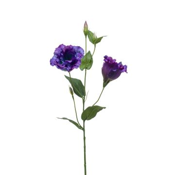 Fleur textile Lisianthus JENO, violet, 60cm