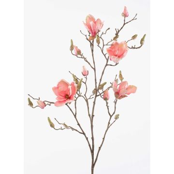 Fleur textile magnolia CAELO, rose, 105cm
