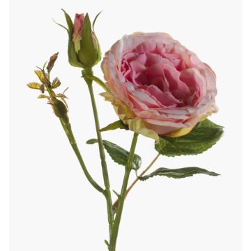 Fausse Rose CESCA, rose, 40cm