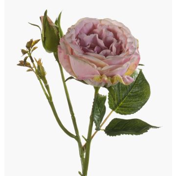 Fausse Rose CESCA, violet clair, 40cm