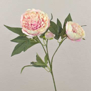 Fausse fleur Pivoine MISTI, violet clair, crème-rose, 70cm, Ø8-12cm Fausse fleur Pivoine MISTI, violet clair, crème-rose, 70cm, Ø8-12cm