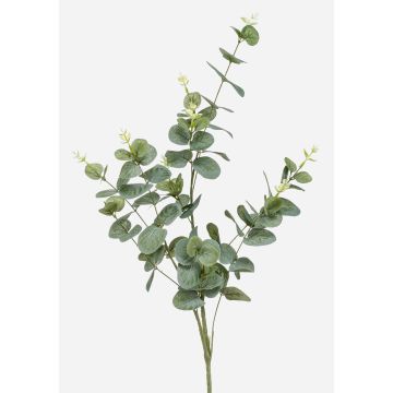 Branche textile Eucalyptus DEREK, vert-gris, 75cm
