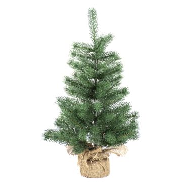 Sapin de Noël artificiel RIJEKA, sac en jute, 60cm, Ø40cm Sapin de Noël artificiel RIJEKA, sac en jute, 60cm, Ø40cm