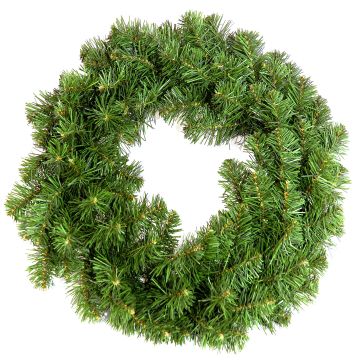 Couronne de sapin en tissu MARLOW, verte, Ø50cm Couronne de sapin en tissu MARLOW, verte, Ø50cm