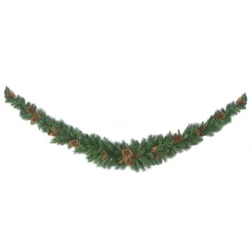Guirlande de sapin décorative ALFRED, crossdoor, difficilement inflammable, 180cm