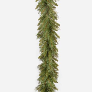 Guirlande de sapin en tissu EDINBURGH, verte, 275cm, Ø25cm Guirlande de sapin en tissu EDINBURGH, verte, 275cm, Ø25cm