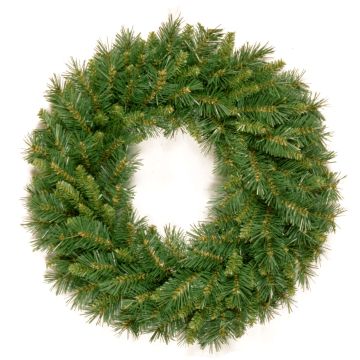 Couronne de sapin en tissu EDINBURGH, verte, Ø60cm Couronne de sapin en tissu EDINBURGH, verte, Ø60cm