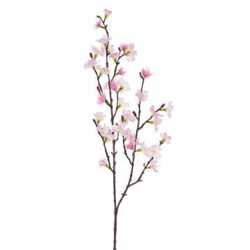 Branche de fleurs de cerisier artificielle ARIELLE, rose, 75cm