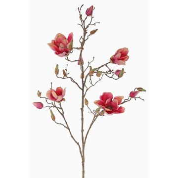 Magnolia artificiel LORA, rose-fleur, 110 cm, Ø 10-12 cm Magnolia artificiel LORA, rose-fleur, 110 cm, Ø 10-12 cm