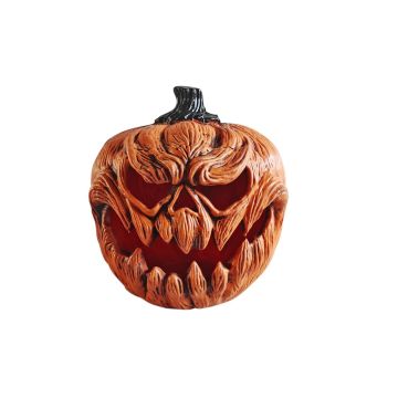 Citrouille décorative d'Halloween FLANKY, orange, LED, 25cm